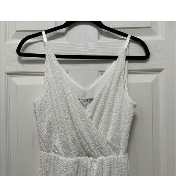 Trina Turk Womens Allure Mini Dress, White - Picture 10 of 15